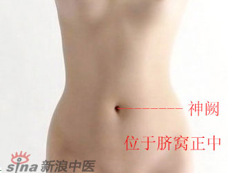 常見(jiàn)病艾灸時(shí)怎樣選穴？--神闕穴